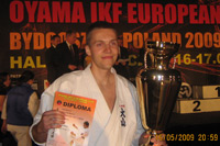 Puchar Europy w karate dla Dawida Kiszyckiego