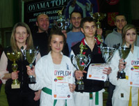 Białostocki Klub Oyama Karate - reprezentaca Andrychów 2011