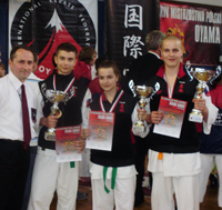 Medaliści XIV Mistrzostw Polski Juniorów w Oyama Karate!